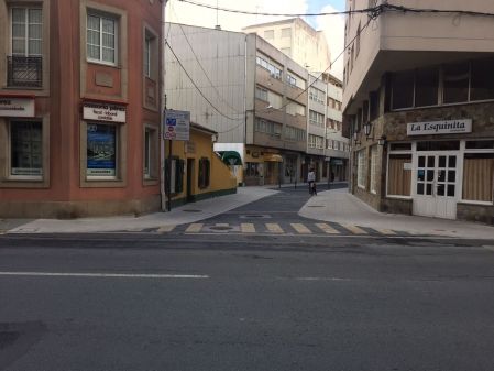 Renovación de redes y pavimentaciones en la calle del Río y en la 1ª travesía de la calle obra.