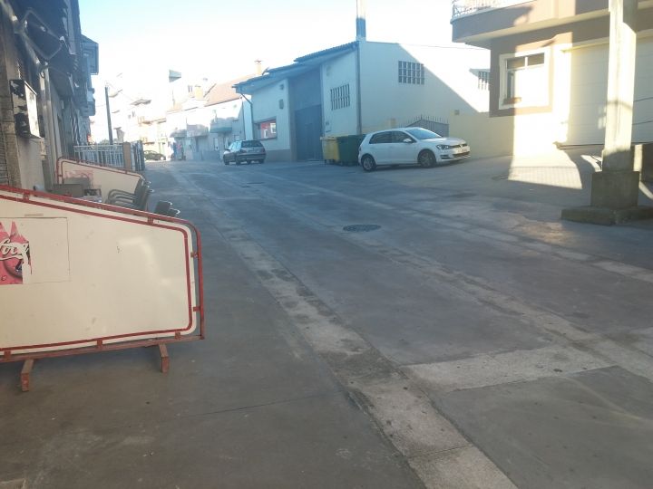 Reurbanización de la rúa Pinzón de Camariñas