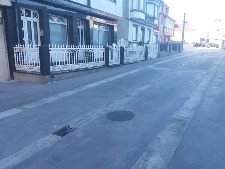 Reurbanización de la rúa Pinzón de Camariñas