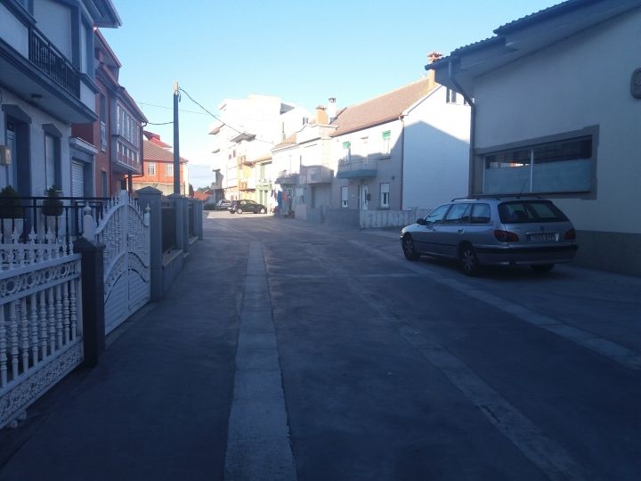Reurbanización de la rúa Pinzón de Camariñas