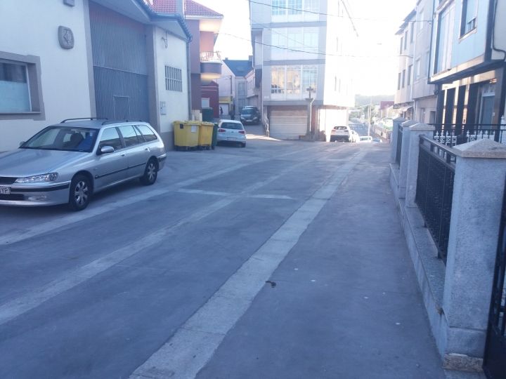 Reurbanización de la rúa Pinzón de Camariñas