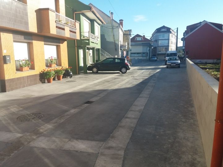 Reurbanización de la rúa Pinzón de Camariñas