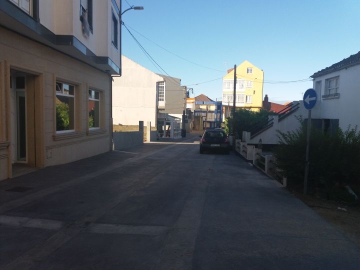 Reurbanización de la rúa Pinzón de Camariñas