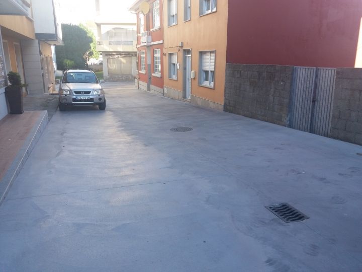 Reurbanización de la rúa Pinzón de Camariñas