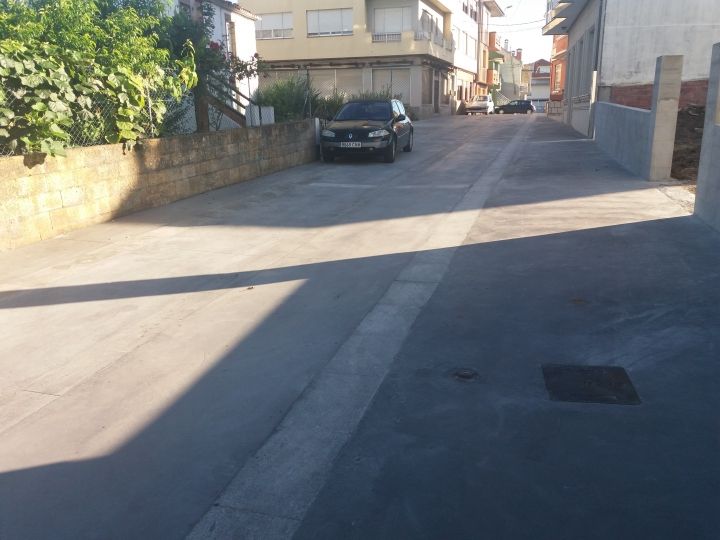 Reurbanización de la rúa Pinzón de Camariñas