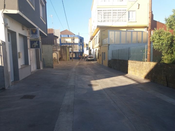 Reurbanización de la rúa Pinzón de Camariñas