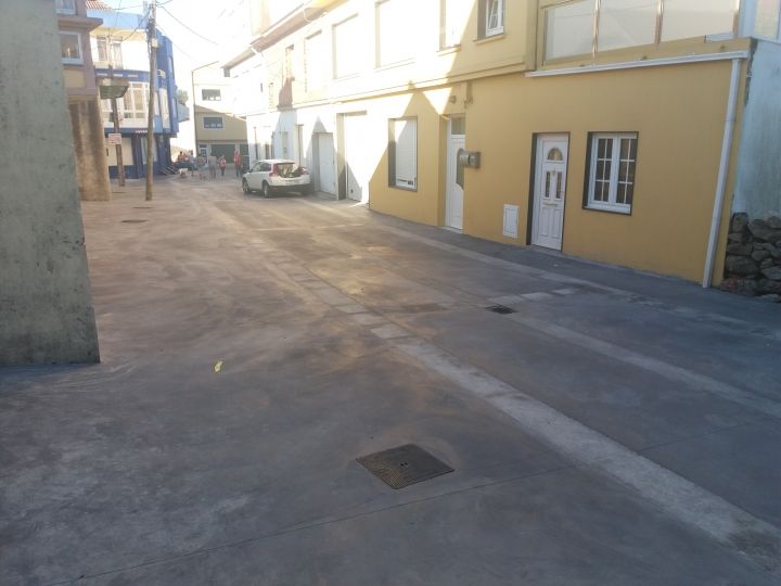 Reurbanización de la rúa Pinzón de Camariñas