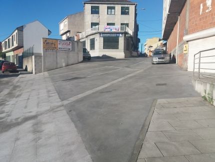 Reurbanización de la rúa Pinzón de Camariñas