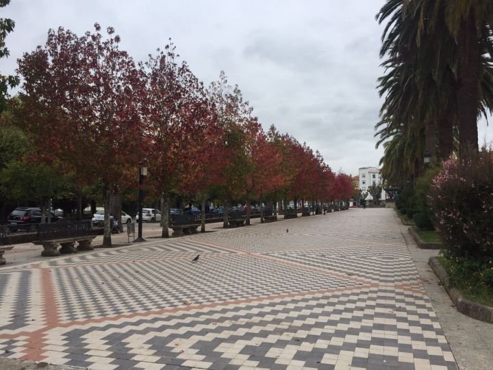 Pavimentación alameda de Noia.