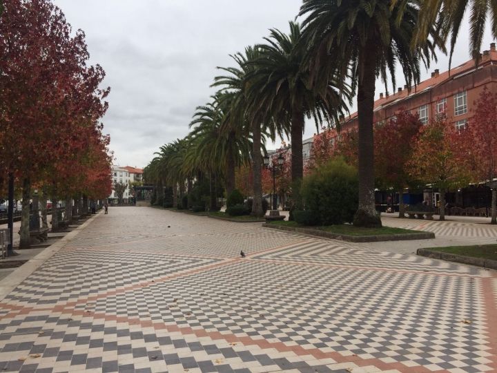 Pavimentación alameda de Noia.