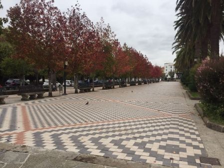 Pavimentación alameda de Noia.